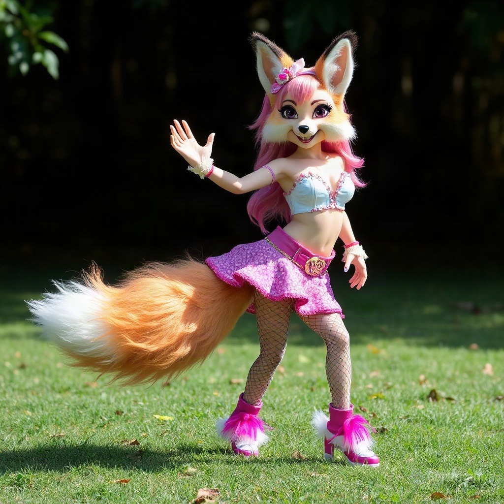 Sweetie fox как twerkva — AI изображение с FLUX.1 Schnell — от vankata13yea